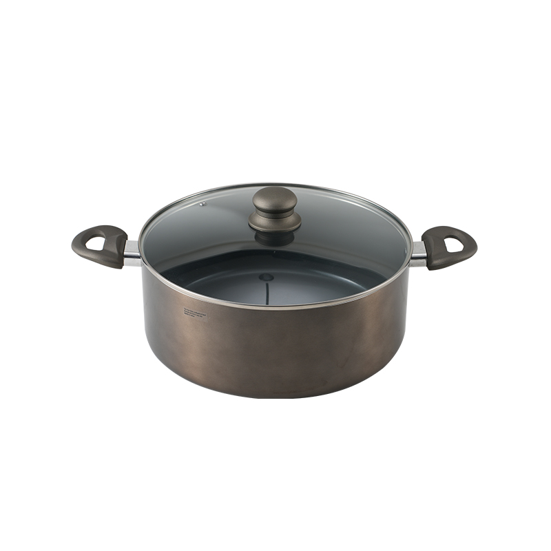 WT-SP001 Heavy-duty Non stick Painting Pressed Casserole Stockpot