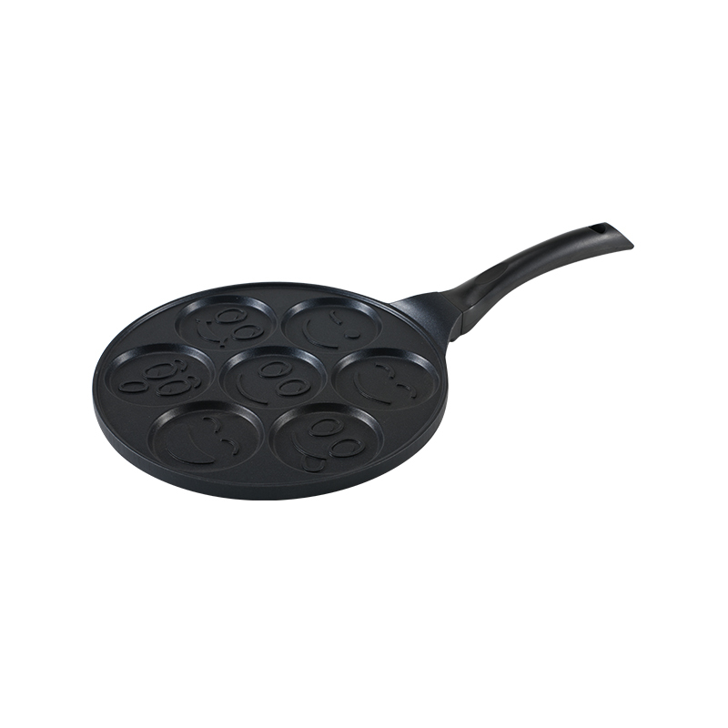 WT-SF07 Metallic Texture Non-deformable Grill Pan